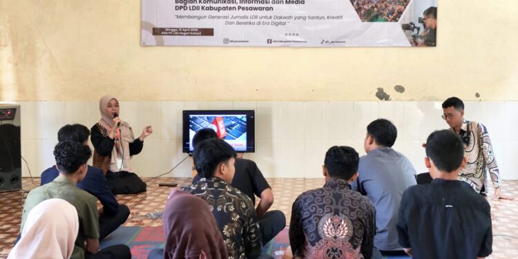 LDII Pesawaran Cetak Jurnalis Muda, Perkuat Dakwah di Era Digital