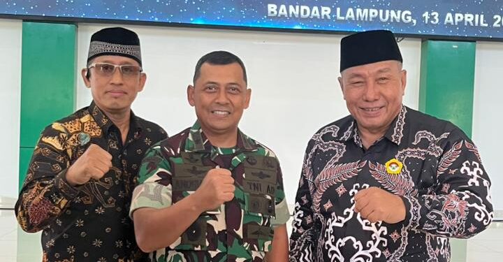 Halal Bihalal Kodam XXI/Raden Inten, LDII Lampung Dorong Penguatan Karakter dan Ketahanan Pangan