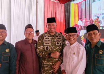 Perkuat Sinergi, LDII Lampung Tengah Hadiri Silaturahim Bersama Pangdam XXI/Radin Inten