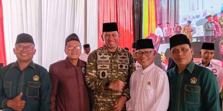 Perkuat Sinergi, LDII Lampung Tengah Hadiri Silaturahim Bersama Pangdam XXI/Radin Inten