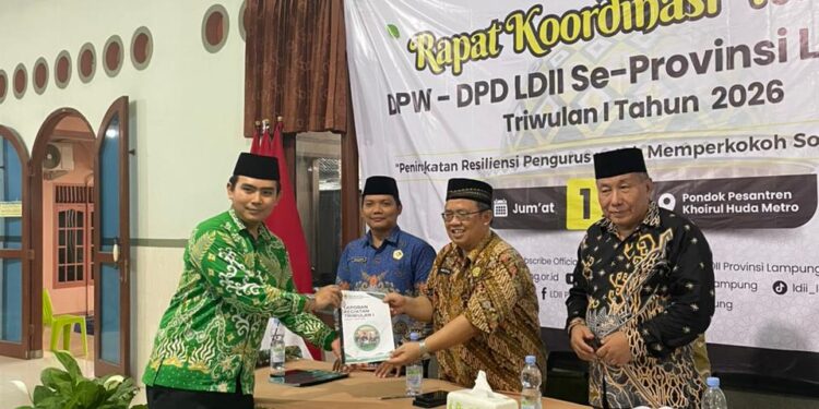 LDII Bandar Lampung Ikuti Rakorwil, Sampaikan Evaluasi Kinerja Organisasi