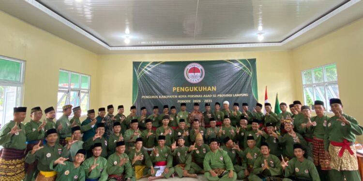 Resmi Dikukuhkan, Pengprov Persinas Asad Lampung Minta Pengurus Kabupaten-Kota Tingkatkan Kinerja Organisasi
