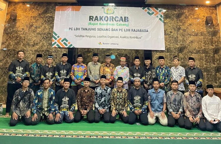 Perkuat Soliditas Organisasi, LDII Tanjung Senang dan Rajabasa Gelar RAKORCAB Perdana