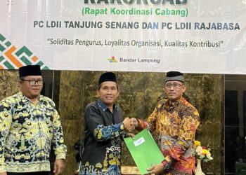 Perkuat Soliditas Organisasi, LDII Tanjung Senang dan Rajabasa Gelar RAKORCAB Perdana