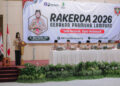Jihan Nurlela Buka Rakerda Pramuka Lampung, Sako SPN Perkuat Pendidikan Karakter Berbasis Masjid dan Pesantren
