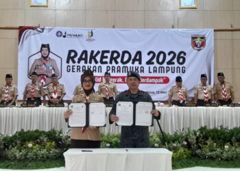 Sako SPN Lampung Apresiasi PKS BNNP dan Kwarda Pramuka, Perkuat Pembinaan Generasi Muda Berkarakter
