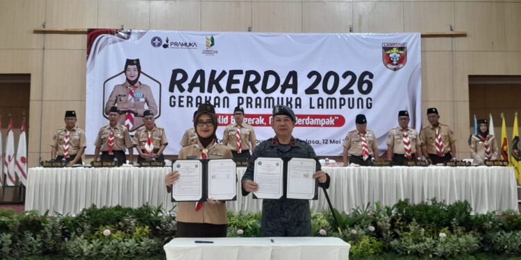 Sako SPN Lampung Apresiasi PKS BNNP dan Kwarda Pramuka, Perkuat Pembinaan Generasi Muda Berkarakter
