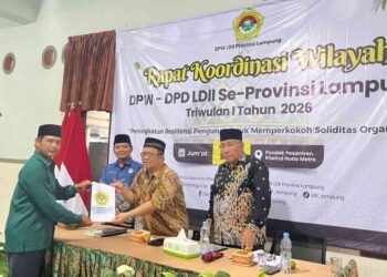 LDII Way Kanan Perkuat Soliditas Organisasi di Rakorwil Lampung 2026