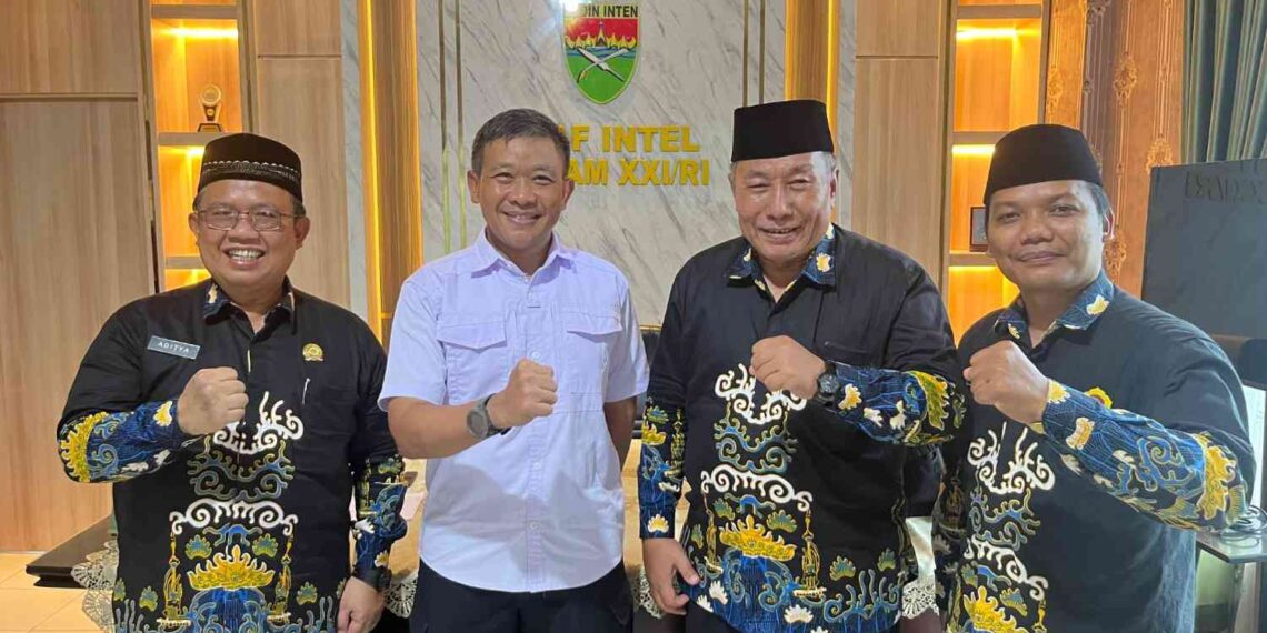 Audiensi dengan Kodam XXI/Radin Inten, LDII Lampung Jalin Sinergi Kebangsaan dan Ketahanan Pangan