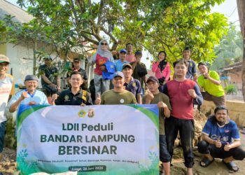 HUT Kota Bandar Lampung, LDII Kedaton Gelar Aksi Peduli Lingkungan