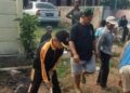 Dukung Lomba Desa HELAU Bupati Lampung Selatan, Warga LDII Jati Agung Gelar Aksi Gotong Royong
