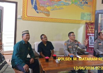 Perkuat Kamtibmas, PC LDII Merbau Mataram Audiensi dengan Kapolsek
