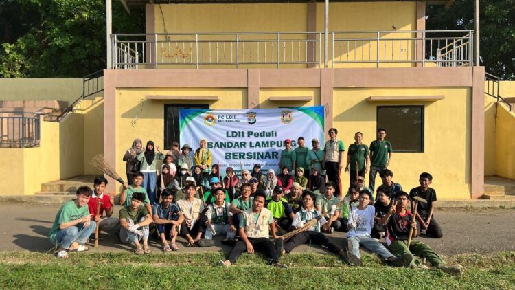 LDII Kemiling Ajak Masyarakat Gotong Royong Jaga Kebersihan Lingkungan