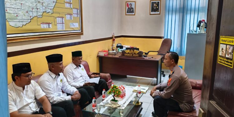 LDII Lampung Utara Audiensi dengan Kasat Binmas Polres, Bahas Sinergi dan Ketahanan Pangan
